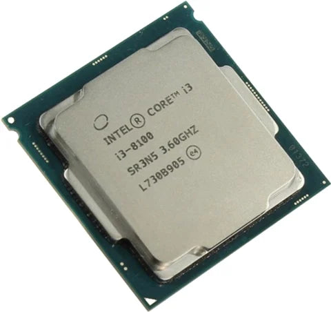 Intel i3-8100 8th gen Upto 3.6 GHz LGA 1151 Socket 4 Cores 4 Threads 6 –  DYNAMICx